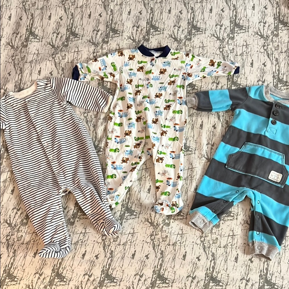 Striped Kids One Piece
